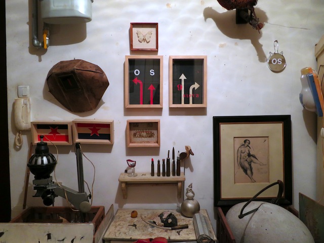 Collection at the artists home (2013)
